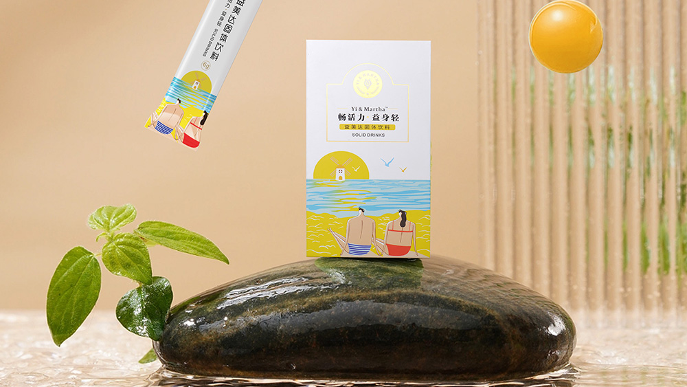 益美达代餐食品包装设计